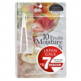 Маска с экстрактами 10 фруктов (10 Fruits Essence) JAPAN GALS