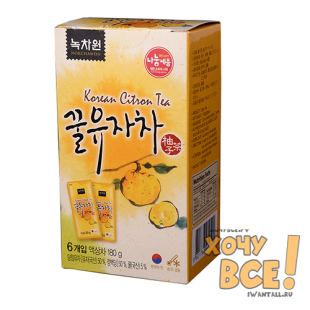 Корейский напиток с лимоном «Nokchawon»