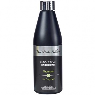 Восстанавливающий шампунь для вьющихся волос с экстрактом черной икры Black Caviar Collection Mon Platin DSM, 400мл