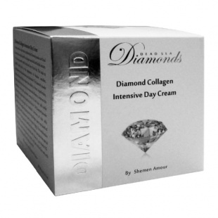 Интенсивный дневной крем для лица с коллагеном Diamond «Shemen Amour» 50мл